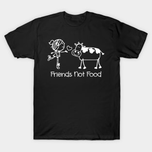 Cows Friends Not Food T-Shirt